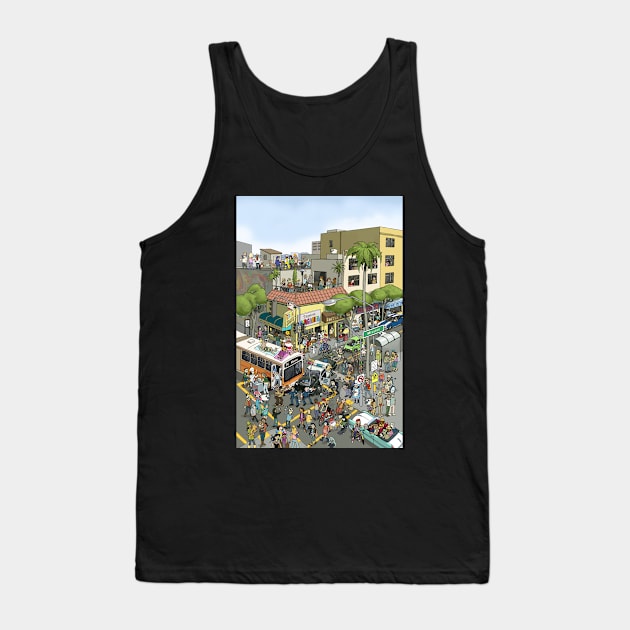 Muni Meltdown Tank Top by MrChuckles